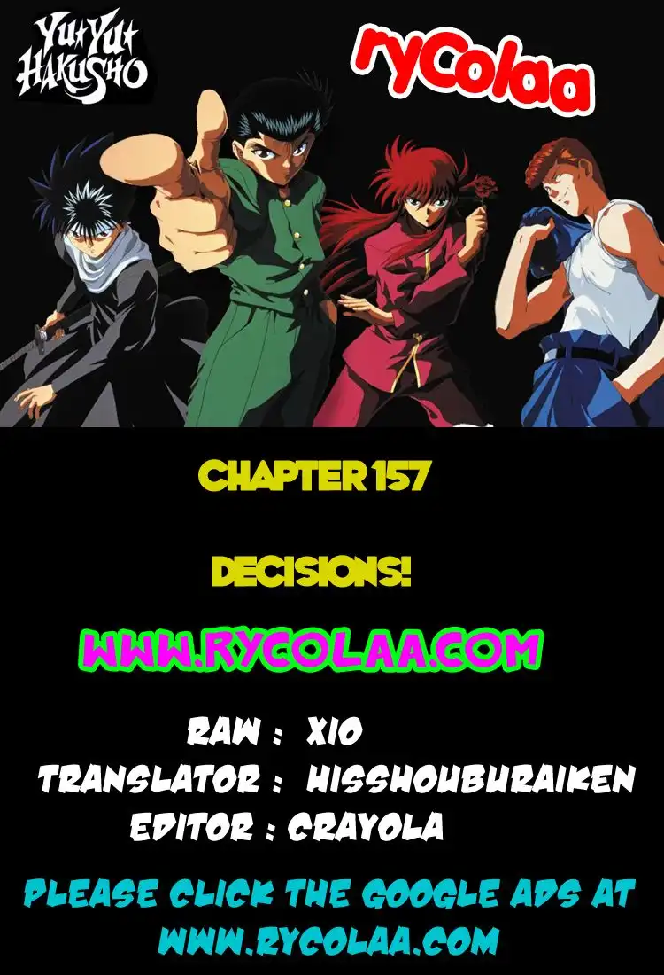 Yu Yu Hakusho Chapter 157 1